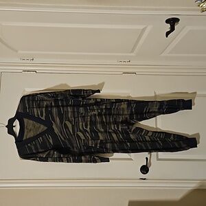 Cammo jumpsuit with pockets